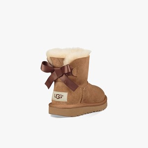 Ugg Mini Bailey Bow II Klassiska Stövlar Barn Bruna (742013GZU)